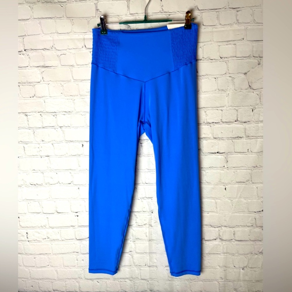 blue full length aerie leggings